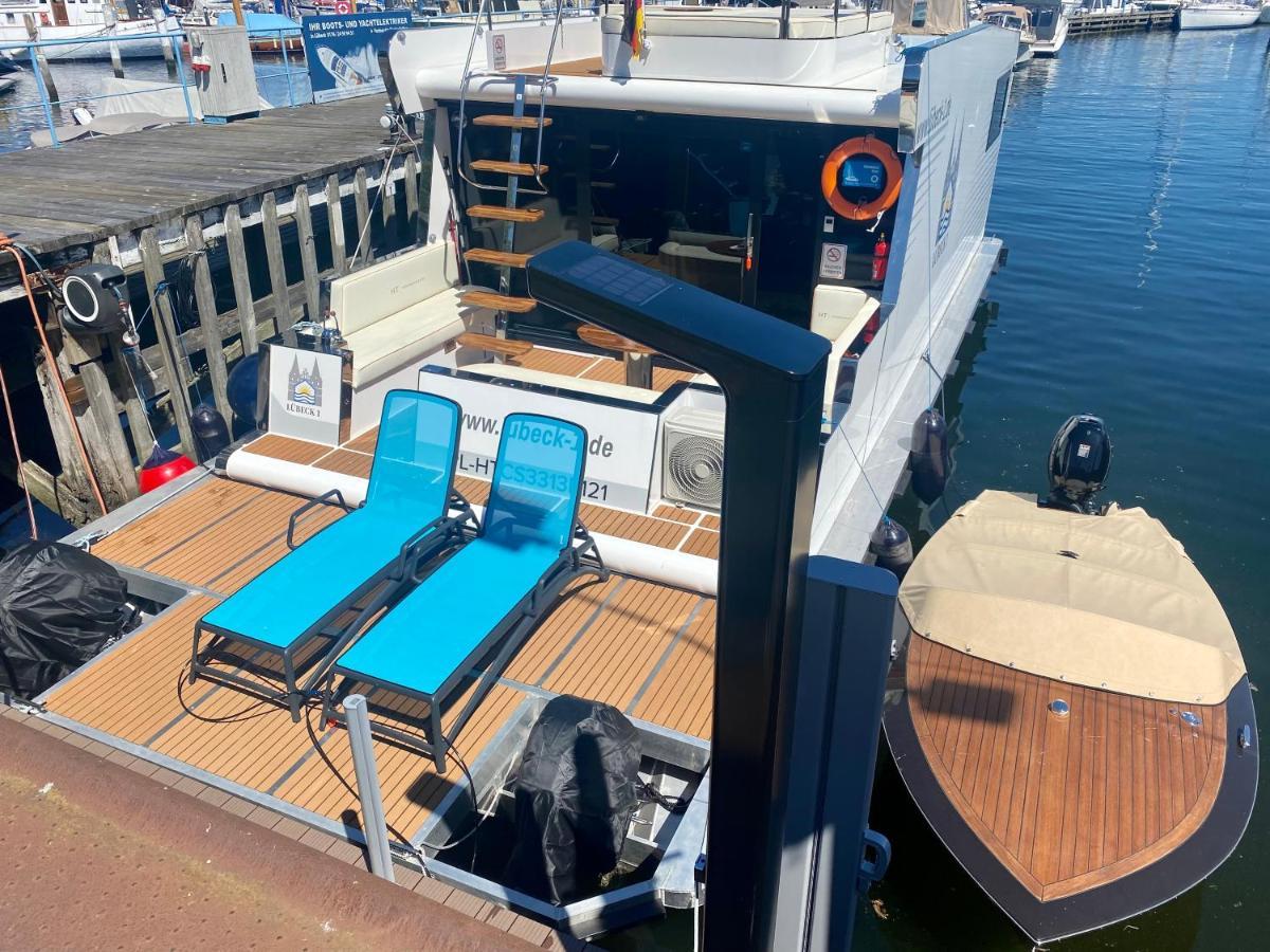Hausboot Mit Traumlage In Luebeck-Travemuende Ξενοδοχείο Εξωτερικό φωτογραφία